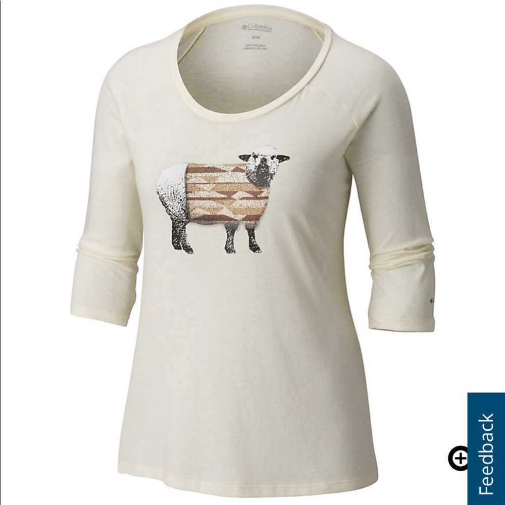 Columbia Women's Sheepy Sherpa™ 3/4 Tee NWT M